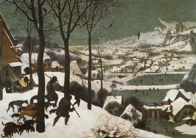 Pieter Bruegel Hunters in the snow oil painting image